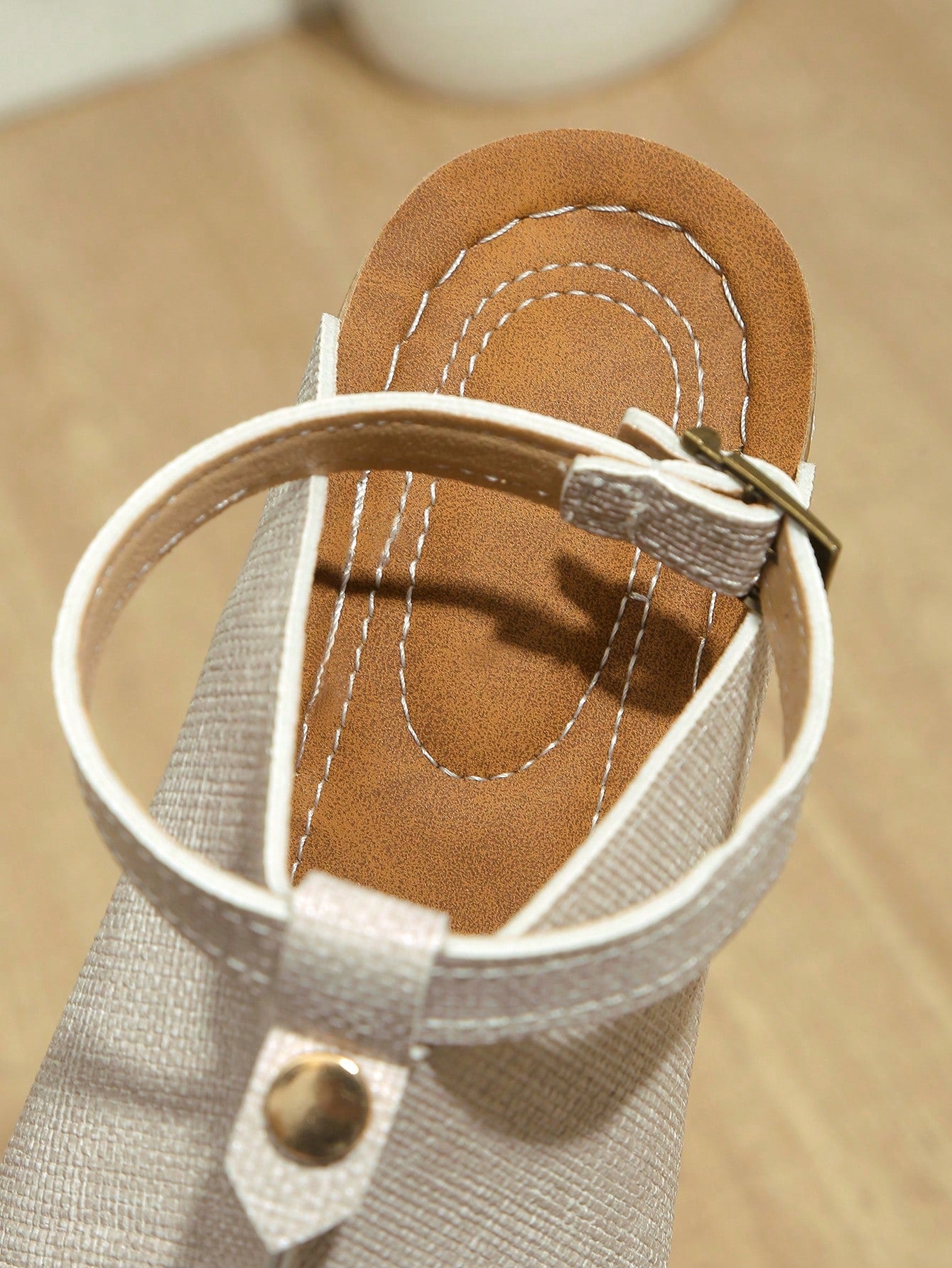 Women's open-toe platform wedge beach sandals with thick sole, stitching detail, floral accents, buckle closure, and removable adjustable shoelaces.