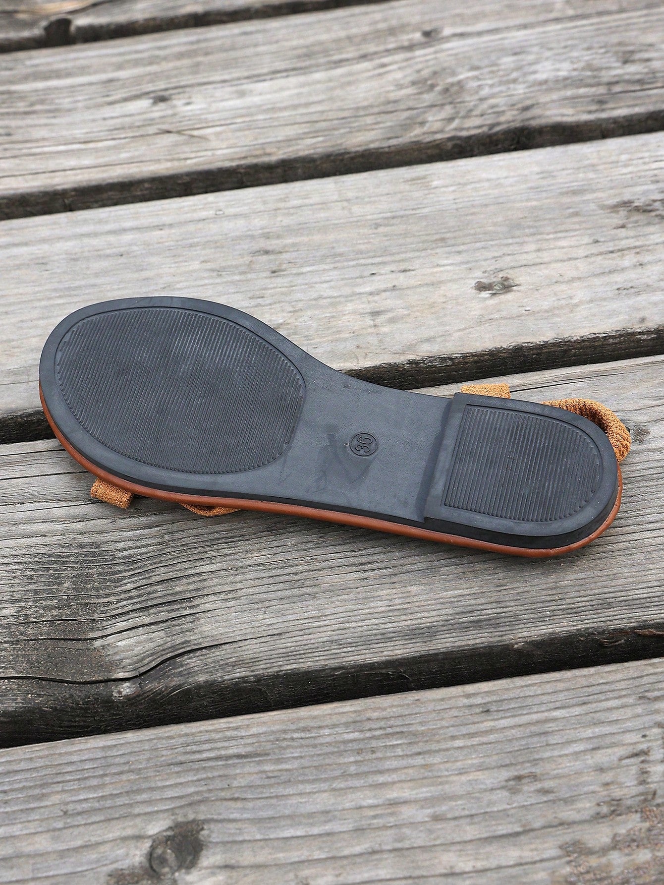 Women's beaded open-toe thong flat sandals in slip-on style for outdoor and beach casual wear.