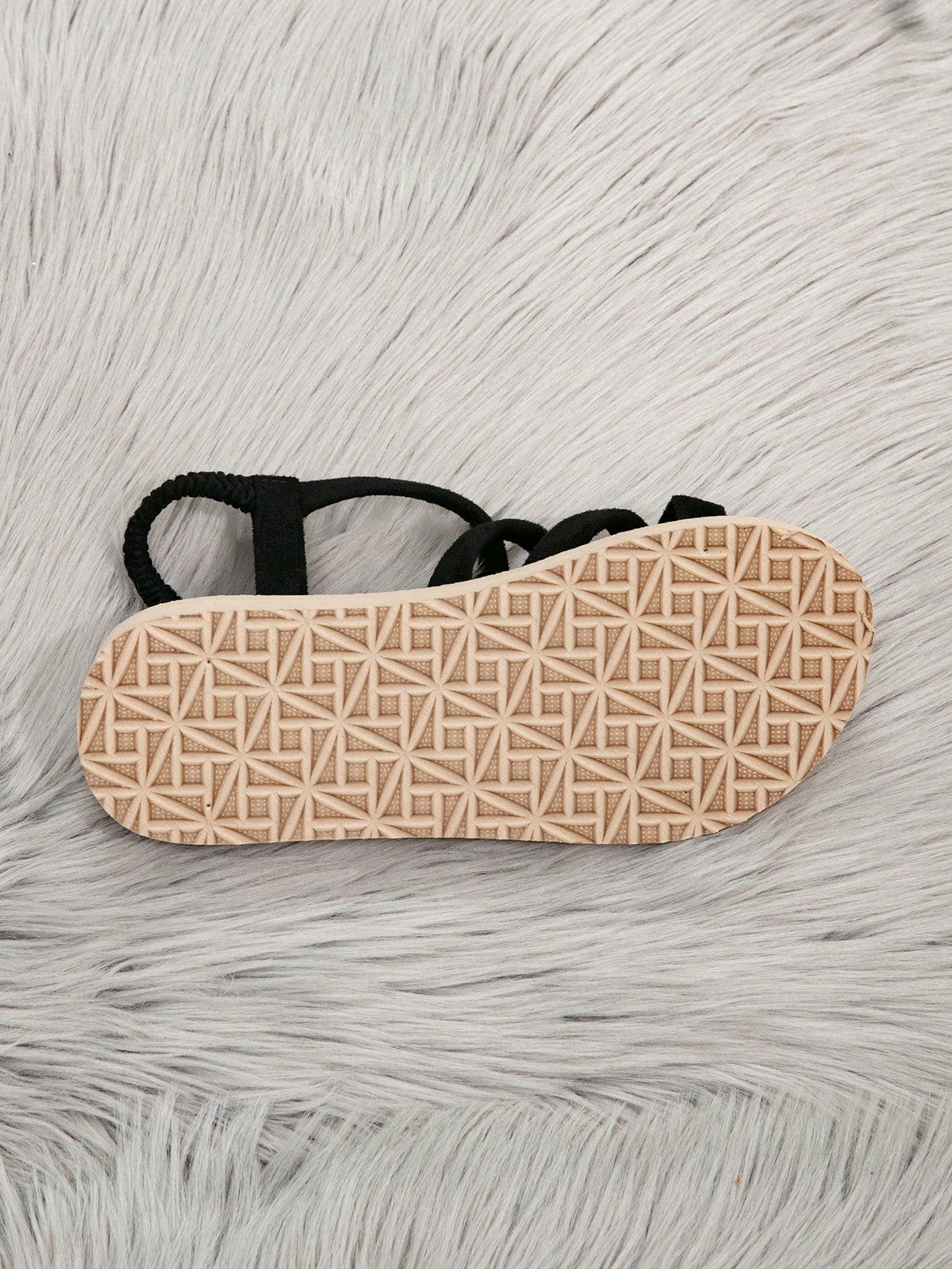 Women's retro-style flat slide sandals with criss-cross straps, open toe, and multicolor geometric print, suitable for casual outdoor and vacation wear.