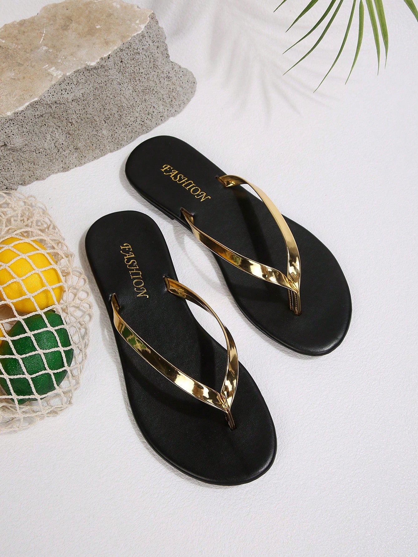 Women's chocolate brown flat flip flop sandals featuring a toe-post thong style and braided detail, suitable for casual indoor and outdoor wear.