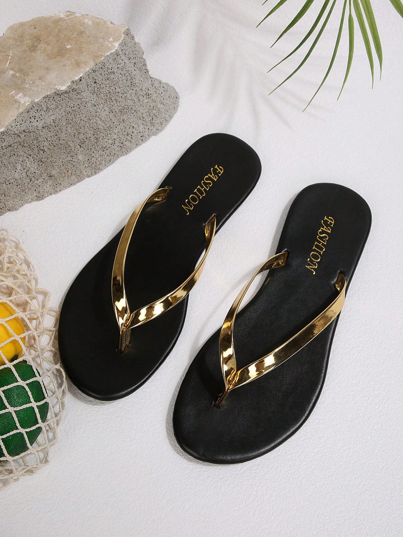 Women's chocolate brown flat flip flop sandals featuring a toe-post thong style and braided detail, suitable for casual indoor and outdoor wear.