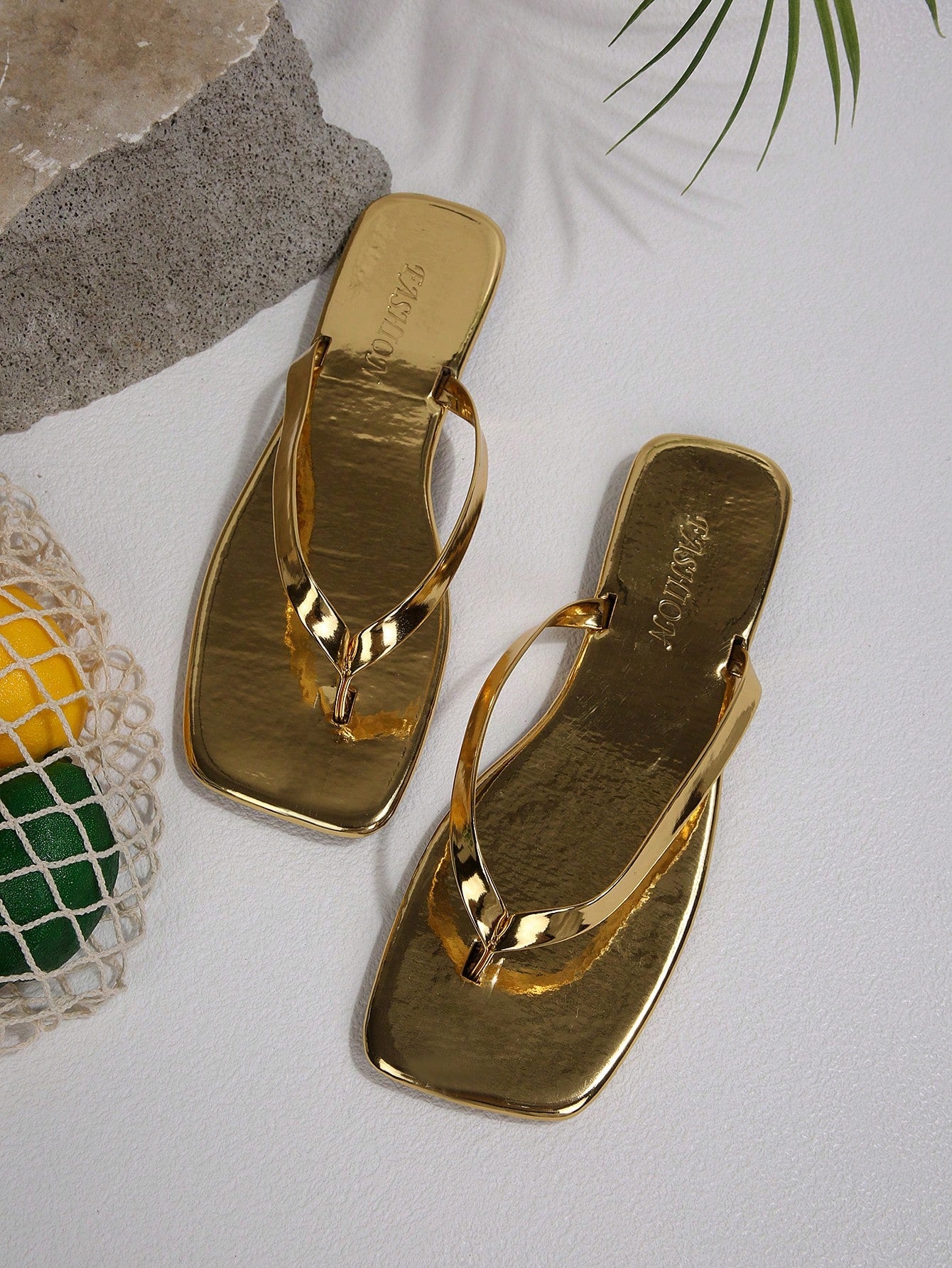Women's chocolate brown flat flip flop sandals featuring a toe-post thong style and braided detail, suitable for casual indoor and outdoor wear.