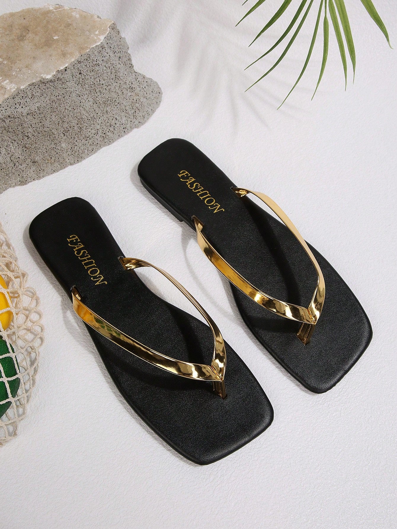 Women's chocolate brown flat flip flop sandals featuring a toe-post thong style and braided detail, suitable for casual indoor and outdoor wear.