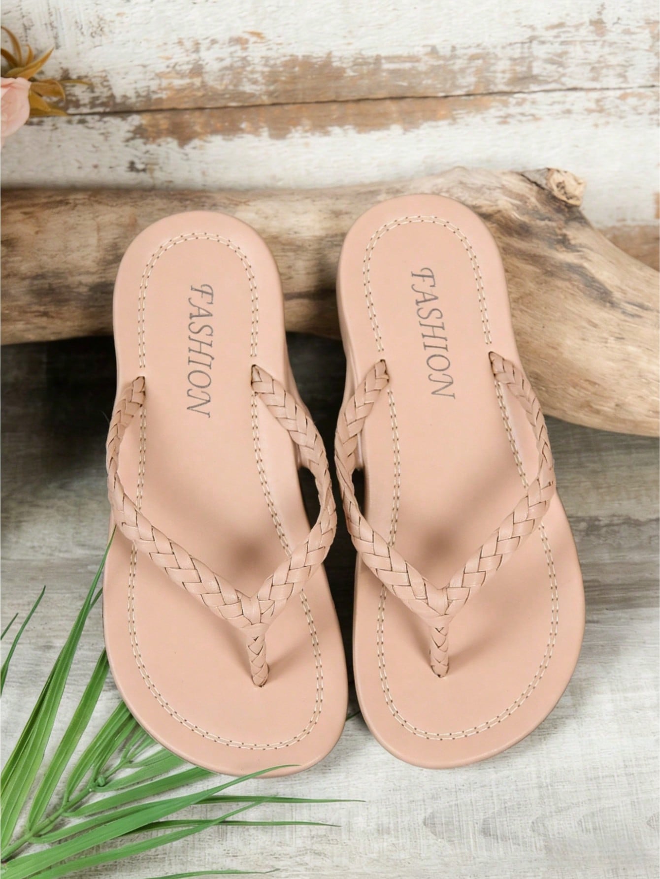 Women’s lace-up flat slingback sandals with braided detail and open toe, designed for casual daily wear, commuting, vacation, and beach use.